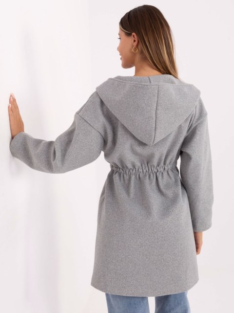 Camelowy Płaszcz w Jednolitym Kolorze RUE PARIS IT-PL-A9587.00