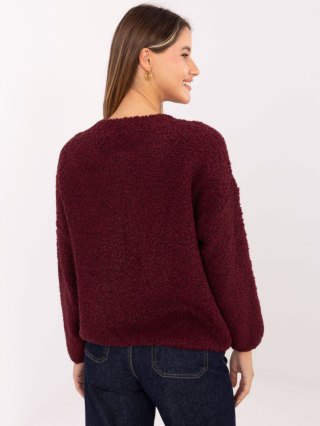  Rozpinany Sweter Boucle na Suwak RUE PARIS MI-SW-3WB219.21