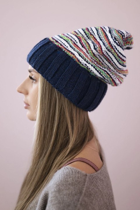 Czapka damska Feba K330 granatowa