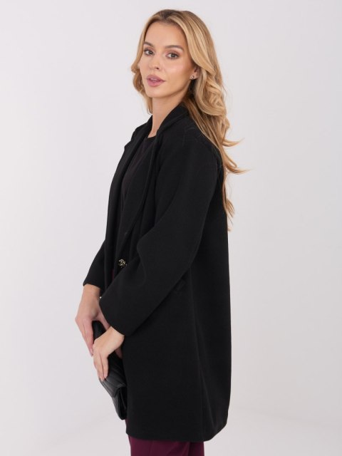 Camelowy Elegancki Płaszcz Przejściowy z Kieszeniami IT-PL-20238.23