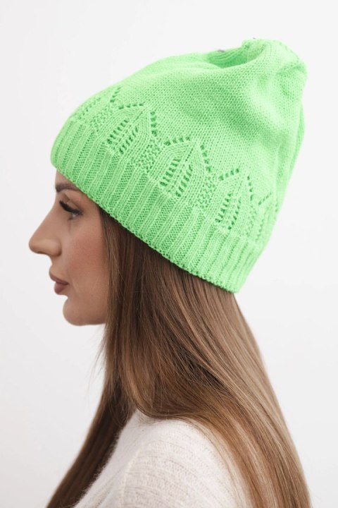 Czapka damska Irmina K333 zielona