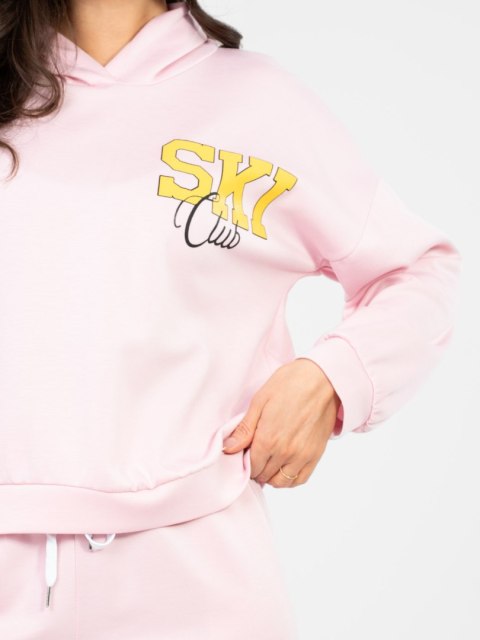 Komplet damski masełko różowy