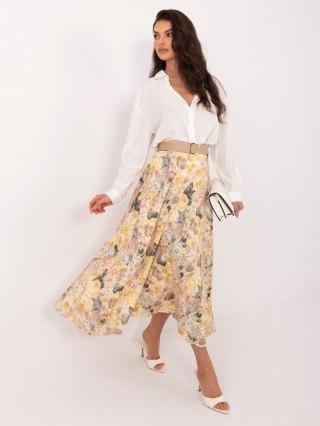 Elegancka spódnica w kwiaty RUE PARIS IT-SD-FL9850-1.28