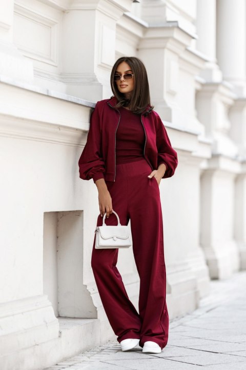 Komplet MAVIA - Bordo - XS/S