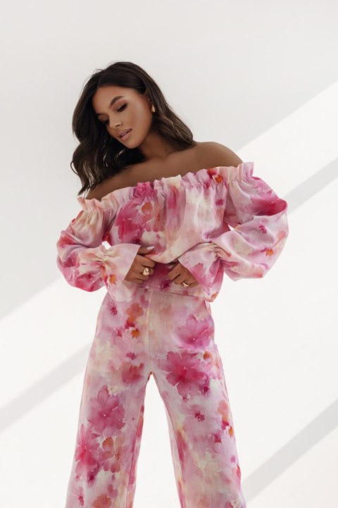 Komplet lniany MIA - Fiore - XS/S