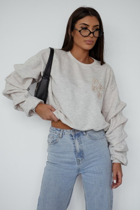 Bluza REMY etro - Melanż beż - UNI