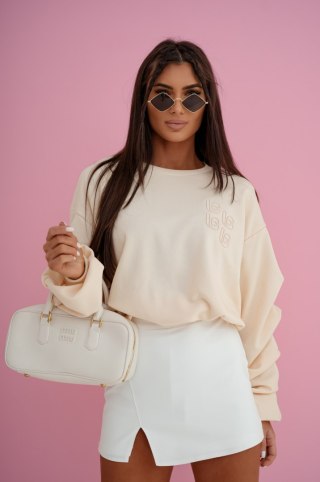 Spódnico-spodenki MABEL denim - Ecru - S