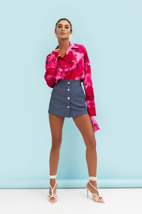 Koszula Satynowa MADDIE - Very Pink - M