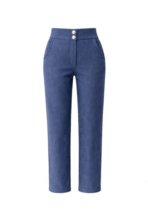 Spodnie Cygaretki NOAH denim - Niebieski - M