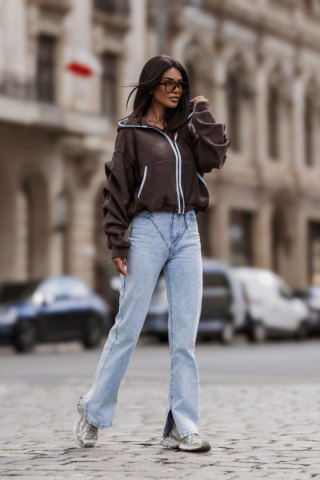 Bluza polarowa SNUG - Brąz - UNI