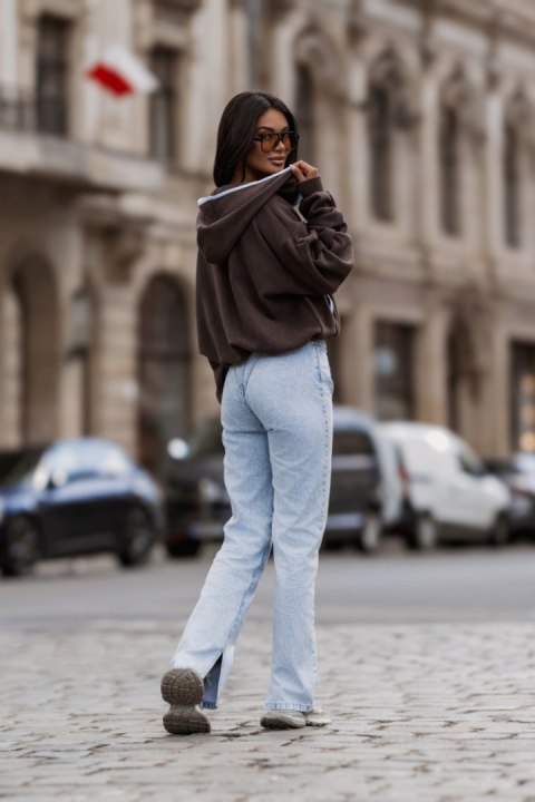Bluza polarowa SNUG - Brąz - UNI