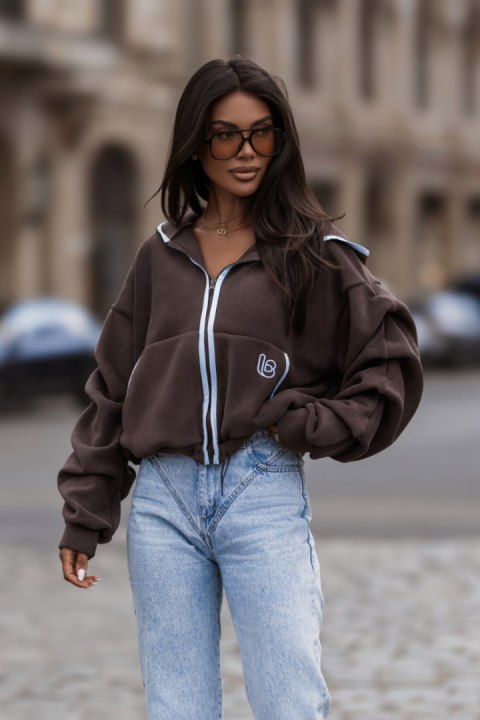 Bluza polarowa SNUG - Brąz - UNI