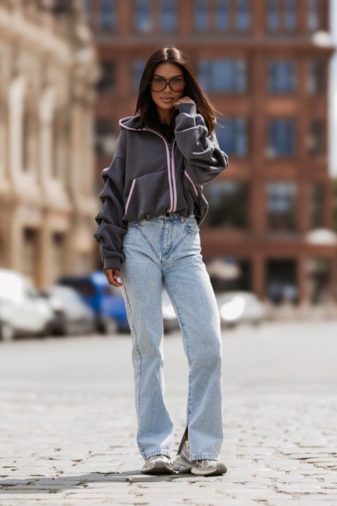 Bluza polarowa SNUG - Grafit - UNI