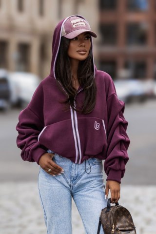 Bluza polarowa SNUG - Śliwka - UNI
