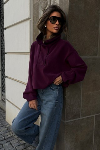 Bluza polarowa ASPEN - Śliwka - UNI