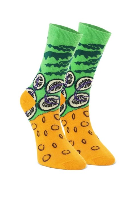 Skarpetki z nadrukiem burgera - zestaw 2 par unisex w oryginalnym opakowaniu